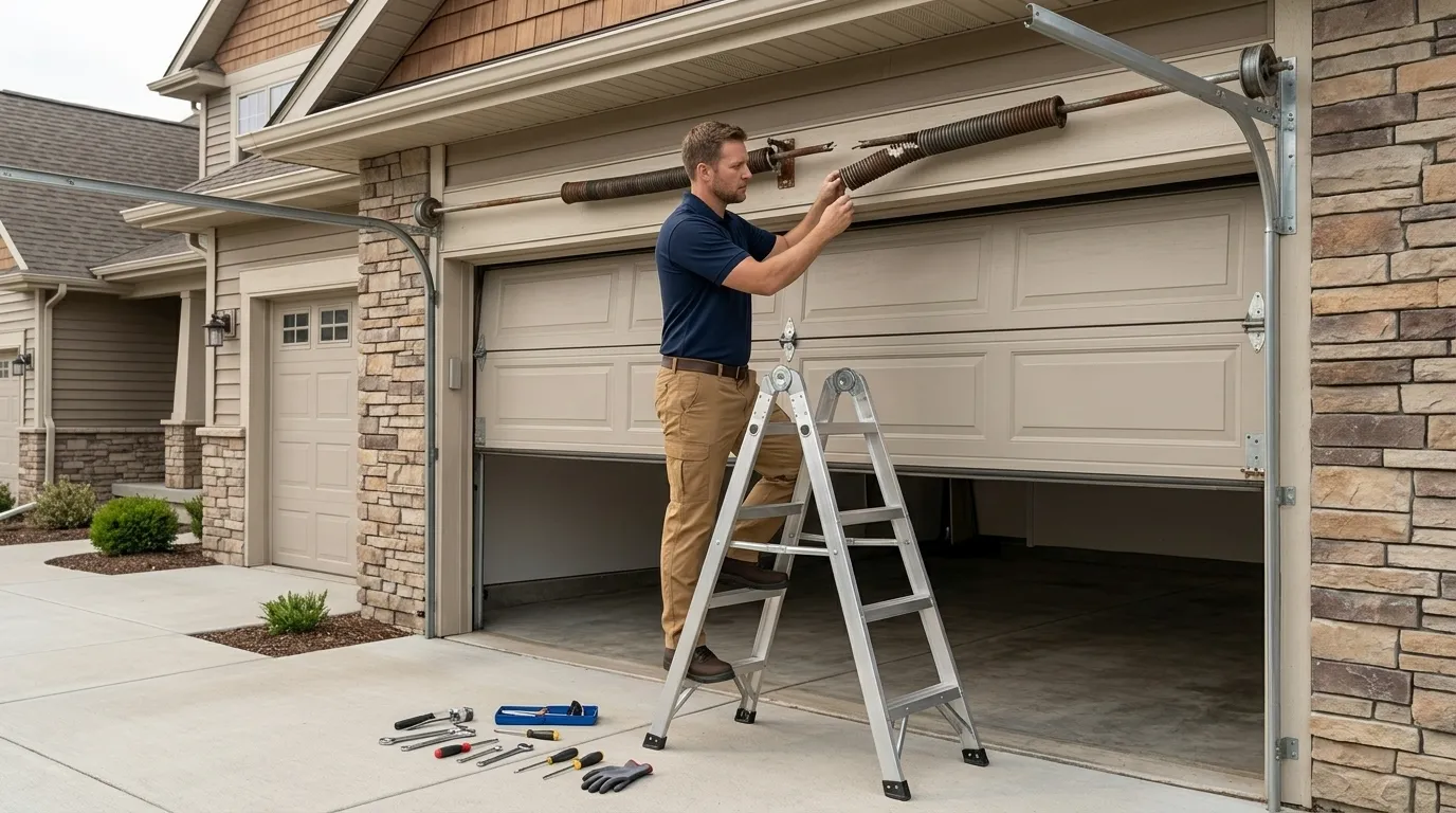 Same-day garage door service by Tallahassee Garage Door Pros in Tallahassee, FL